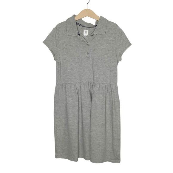 Gap Gray Polo Uniform Shirt Dress Bundle Of Two Large 10 - Picture 6 of 13
